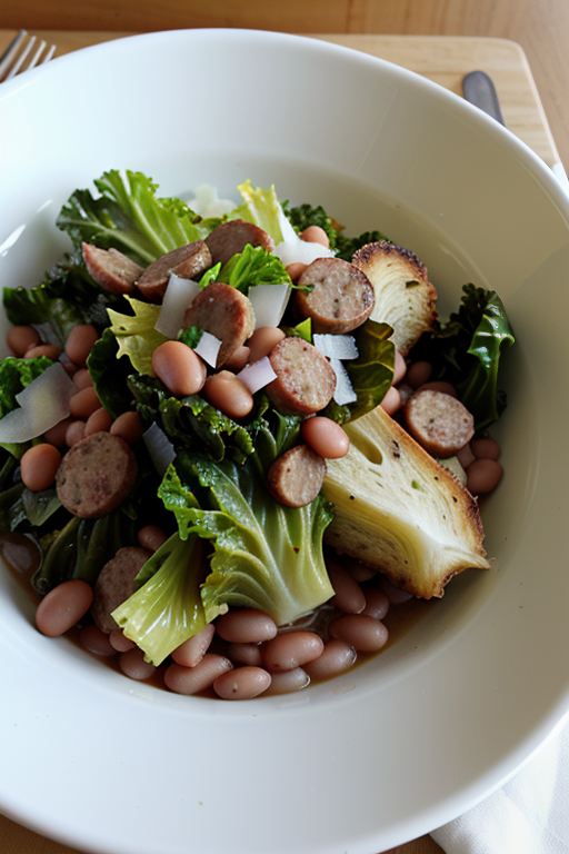 escarole with beans and sausage