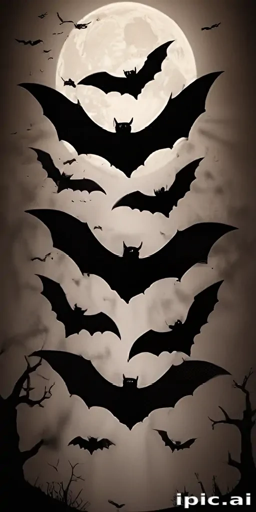 images of bats for halloween