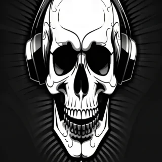 skull phone wallpaper