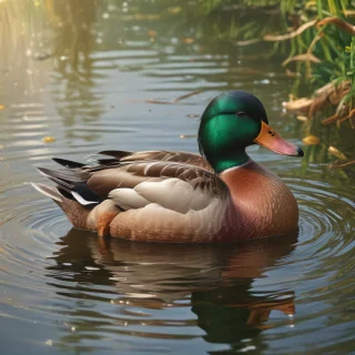 duck background