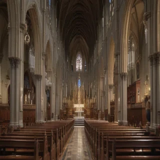 church drawing