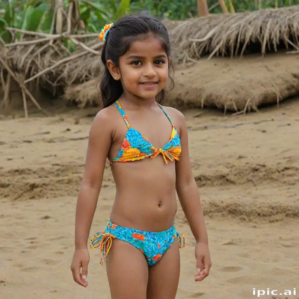 indian kid bikini