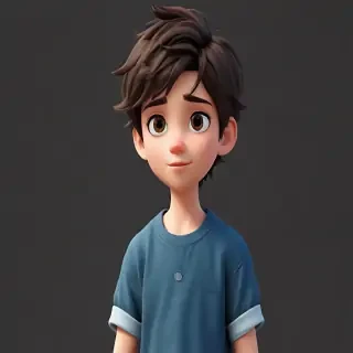 animated boy