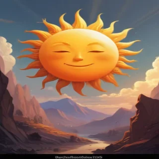 cartoon sun png