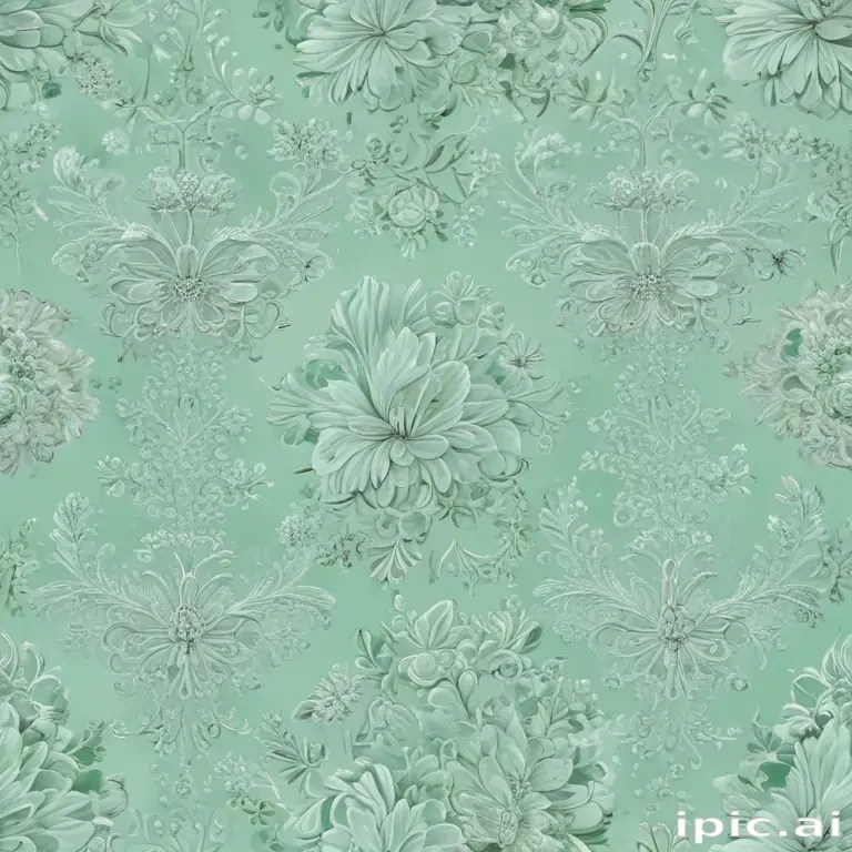 mint green background