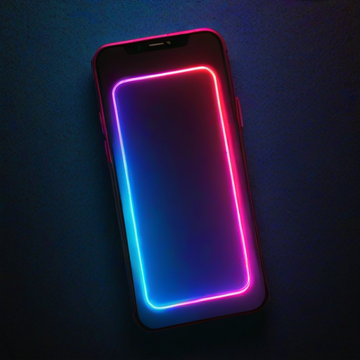 4k neon phone wallpaper