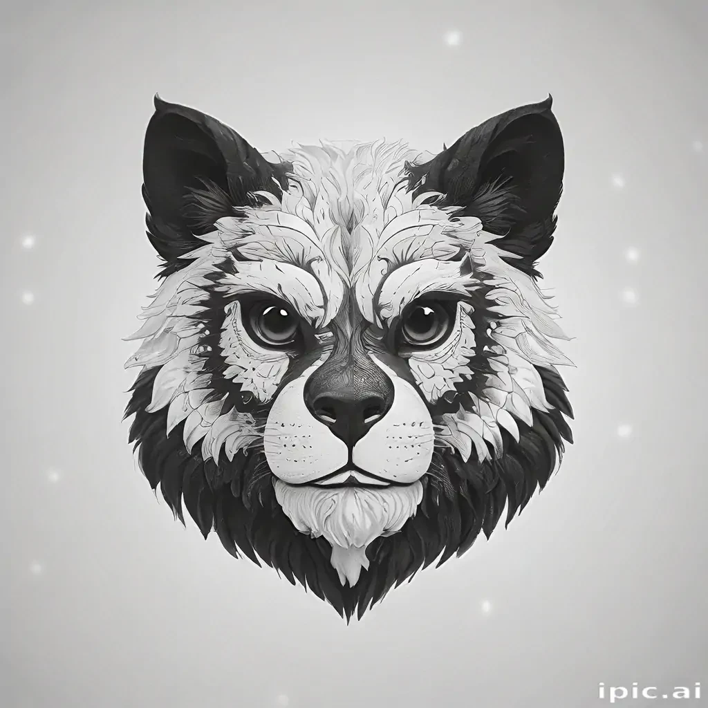 black and white png