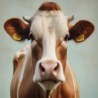 aesthetic cow print