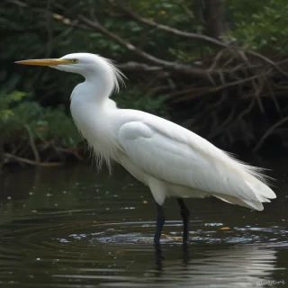 snowy egret
