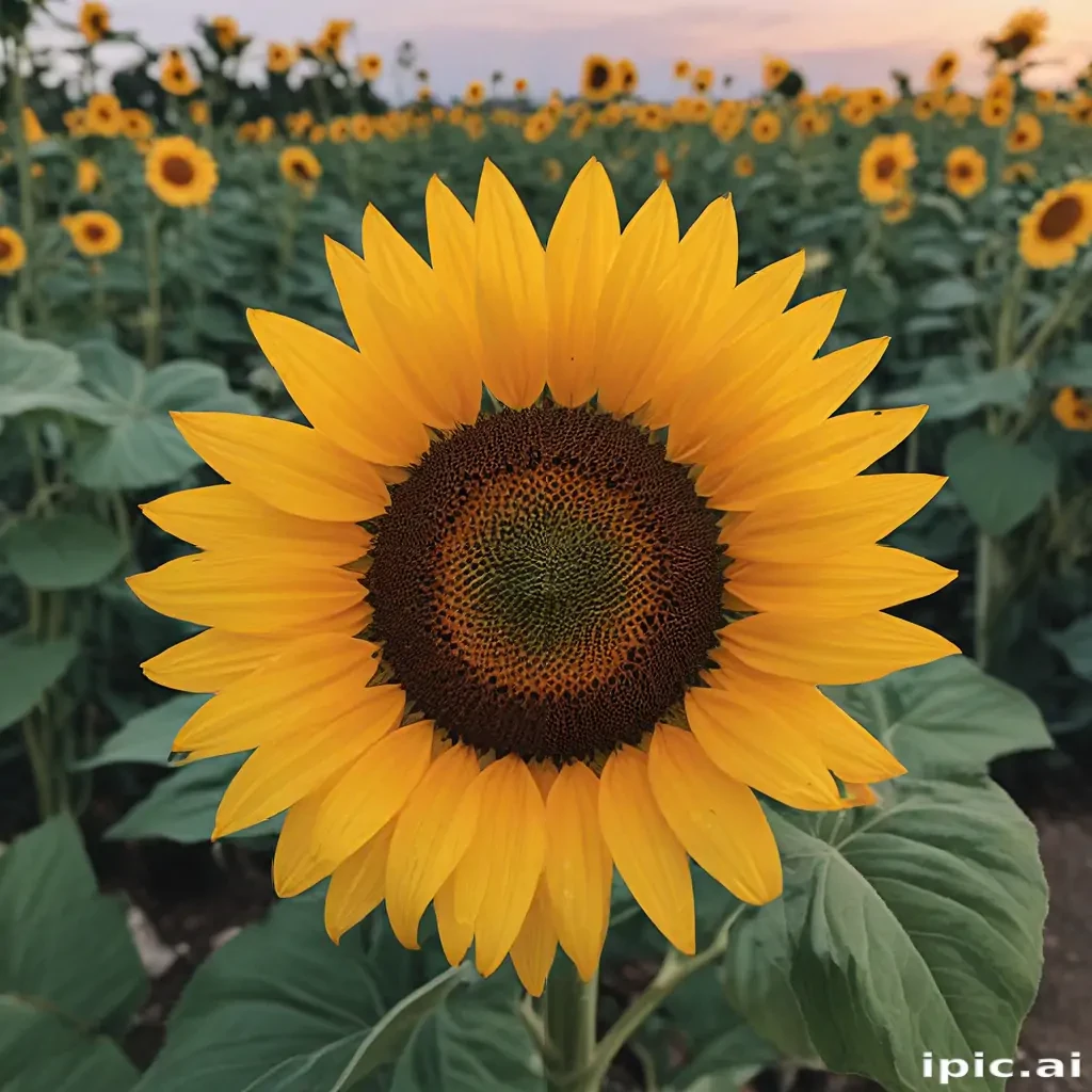 aesthetic sunflower