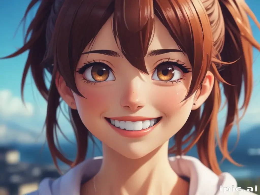 anime smile gif
