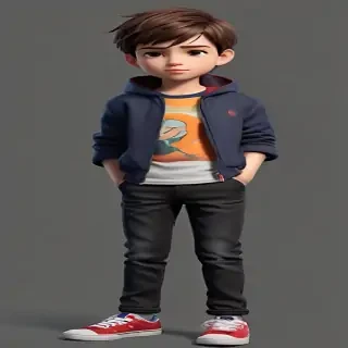 animated boy