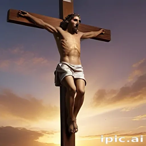 jesus on the cross pictures