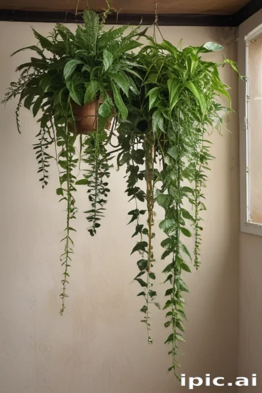hanging plants png