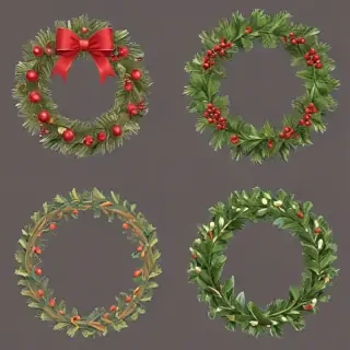 wreaths png
