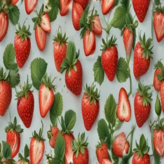 strawberry wallpaper aesthetic