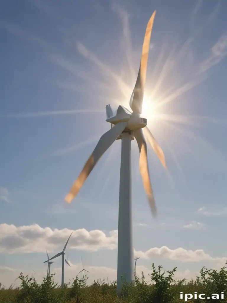 wind turbine png