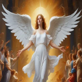 angel background