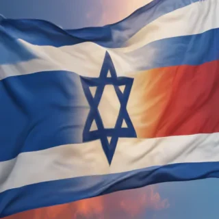 transparent israel flag
