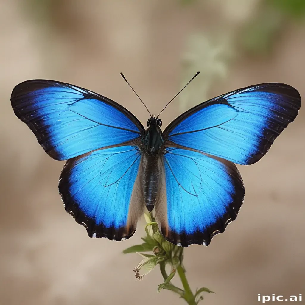 blue butterfly
