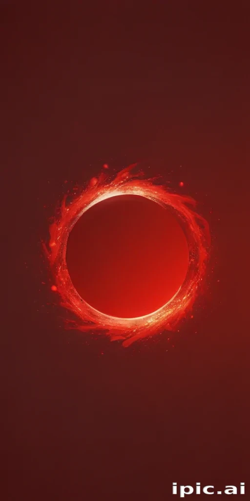 red circle