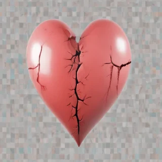 broken heart transparent