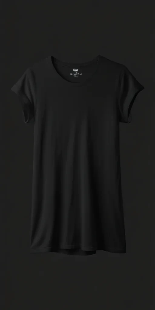 black t-shirt png