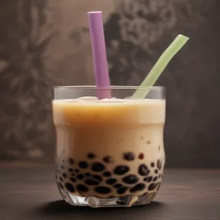 boba tea background