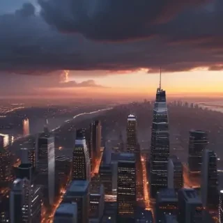 background skyline