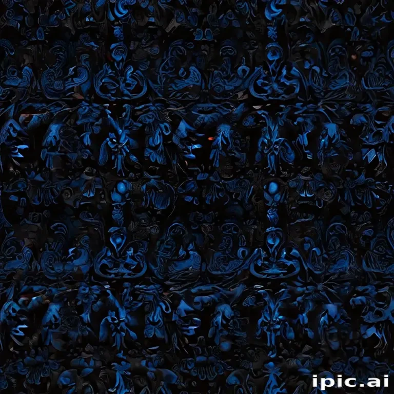 blue and black wallpaper