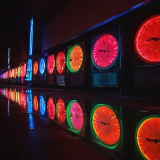 neon colors