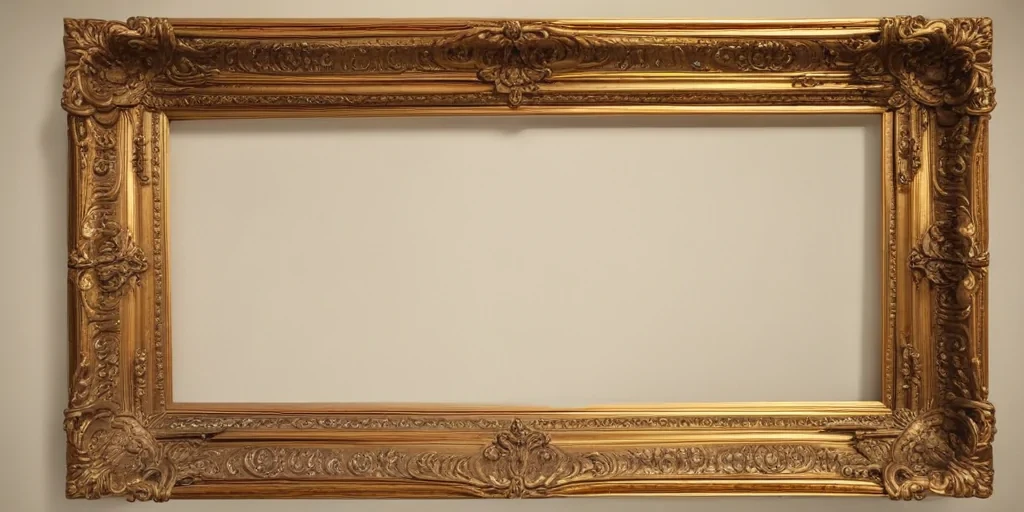 fancy gold frame