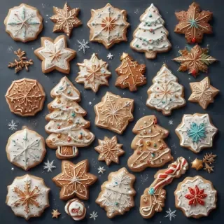 christmas cookie clipart