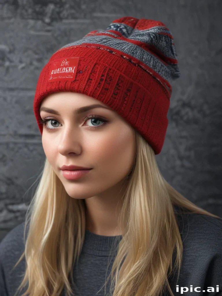 beanie mock up