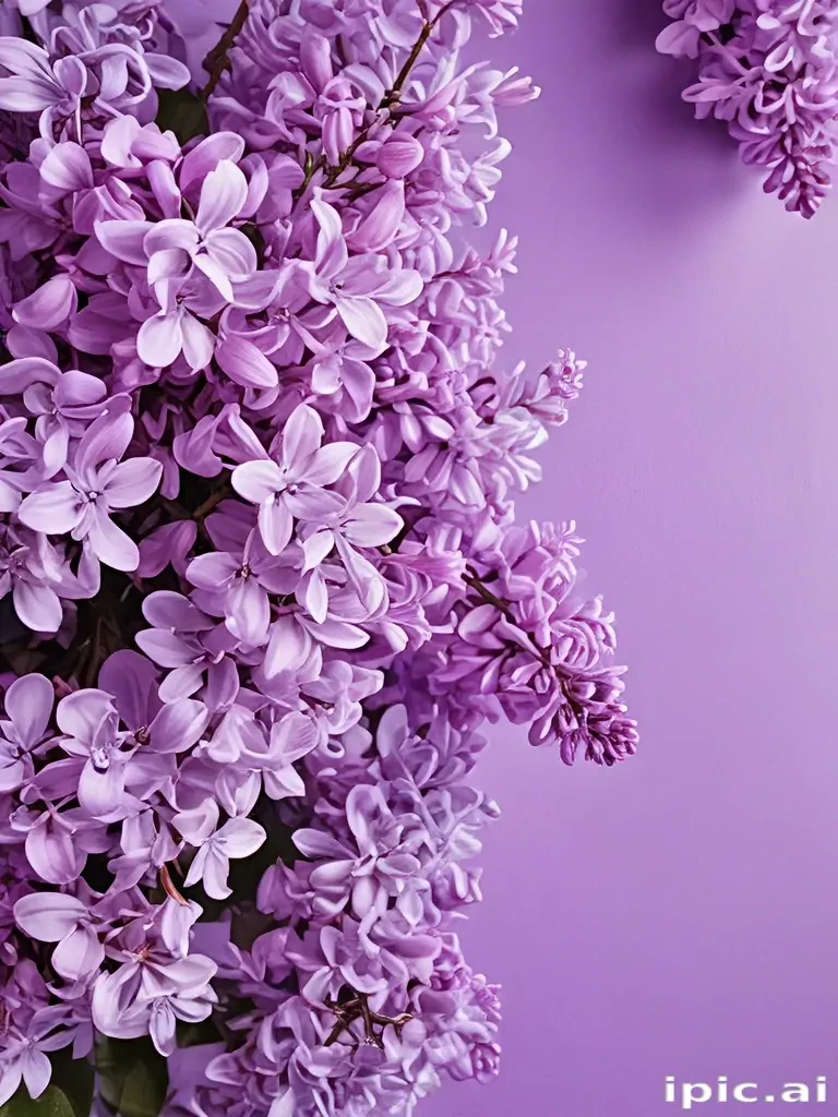 lilac background