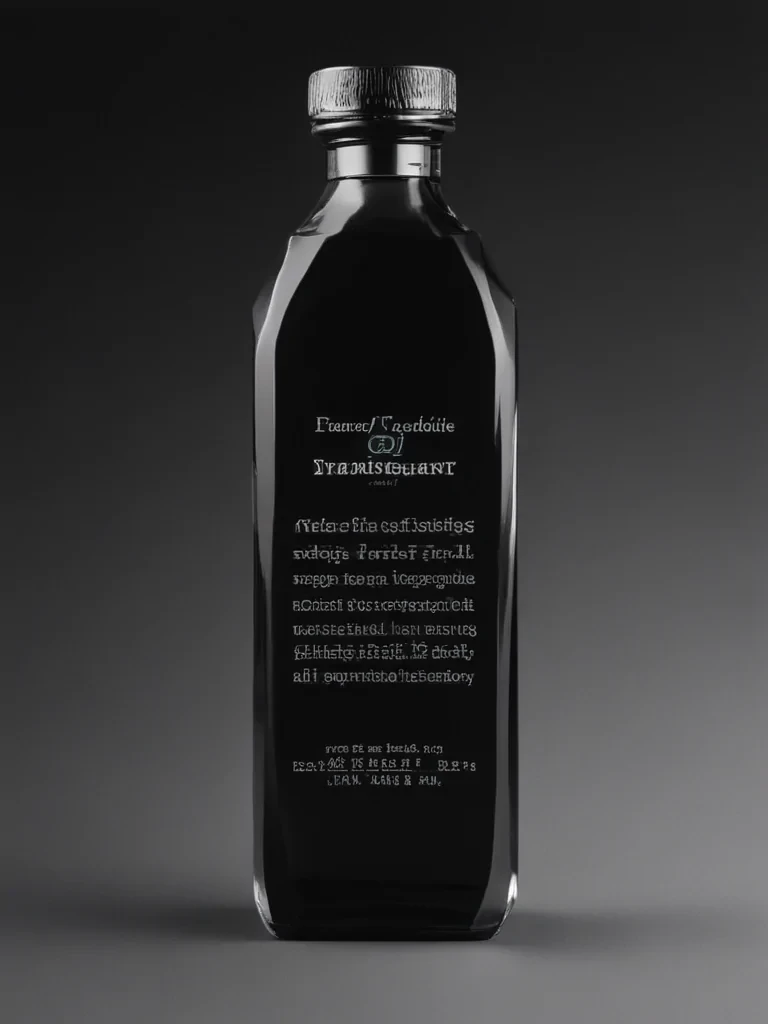 black gradient transparent