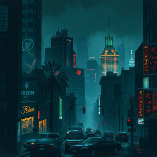 dark city aesthetic