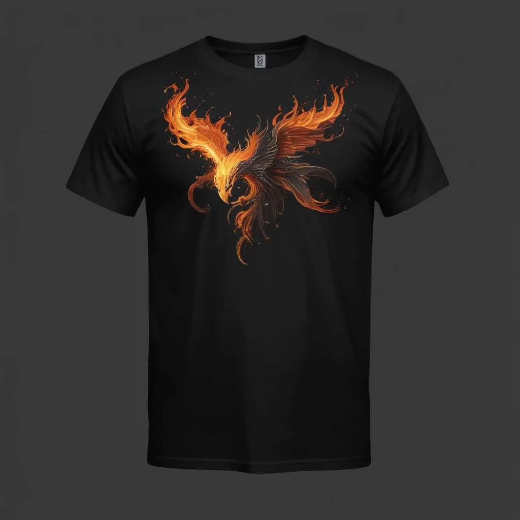 black tee png