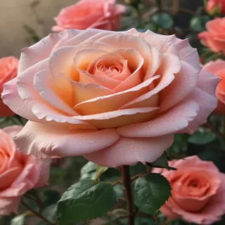 rose backround
