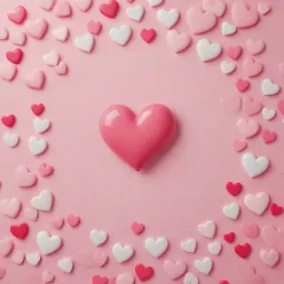 heart aesthetic background