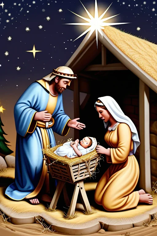 free christmas nativity images