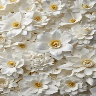background white flower
