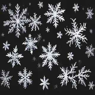 snow flakes png