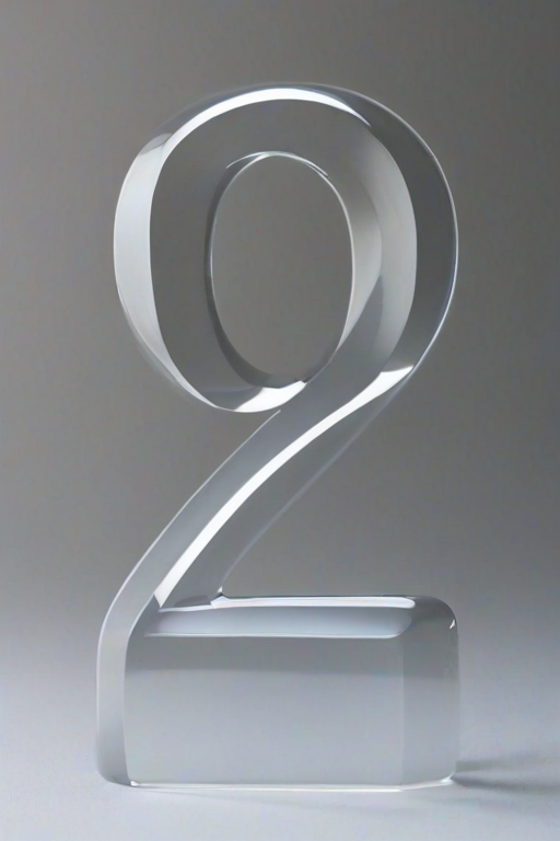 transparent numbers