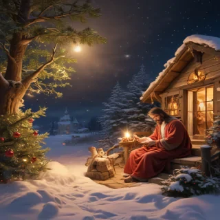 merry christmas images jesus
