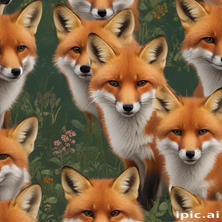 background fox