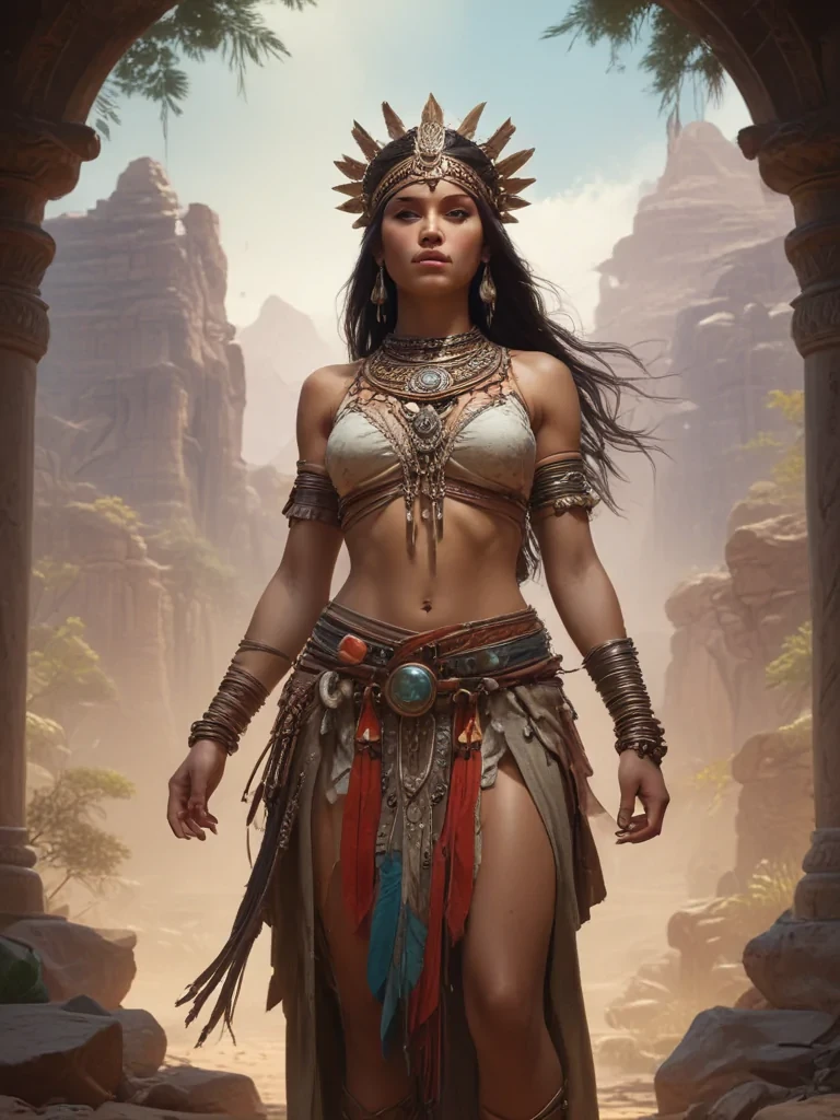 background tribal