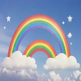 cute rainbow wallpaper