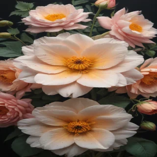 flower drawing aesthetic