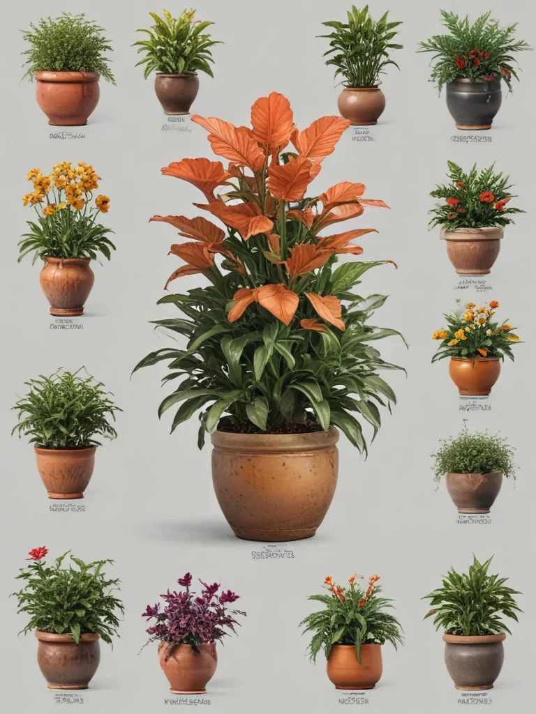 potted plants png